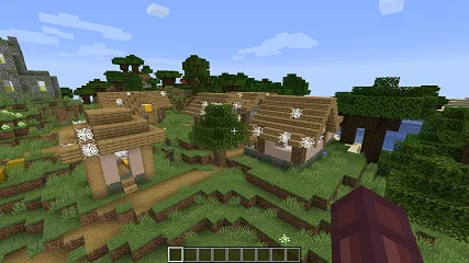 minecraft terk edilmiş köyler